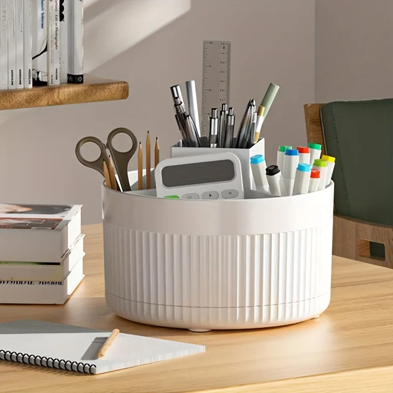 Rotating Makeup Organizer – 360° Cosmetic Storage Holde