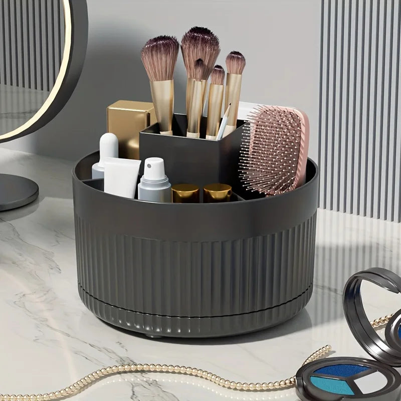 Rotating Makeup Organizer – 360° Cosmetic Storage Holde