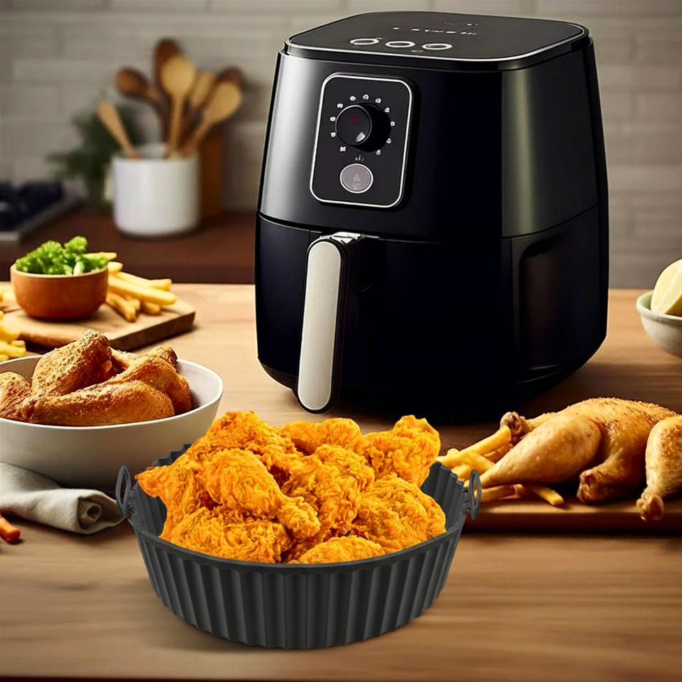 Freshora AirLiner™ Silicone Air Fryer Tray