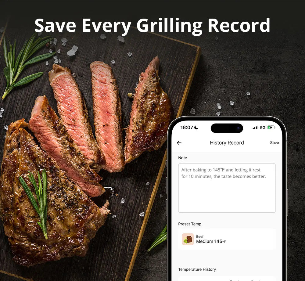 Freshora Smart Meat Thermometer – Precision Cooking Made Easy