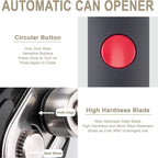 Freshora One-Touch Electric Can Opener – Hands-Free Kitchen Essential