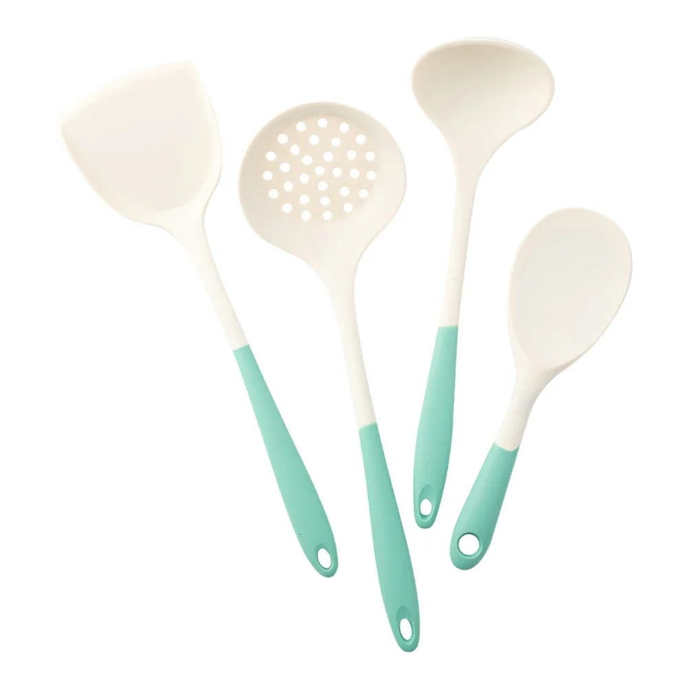 Freshora Silicone Kitchen Utensil Set – 4-Piece Non-Stick Essentials