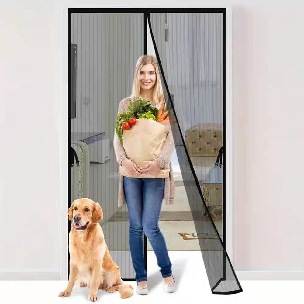 Magnetic Screen Door Mesh – Keep Bugs Out Instantly
