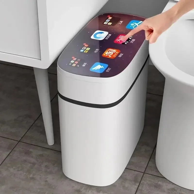Touchless Smart Trash Can – Modern Home Edition