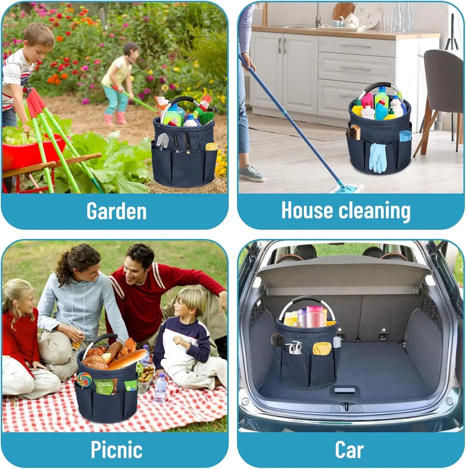 Freshora™ Foldable Cleaning Organizer