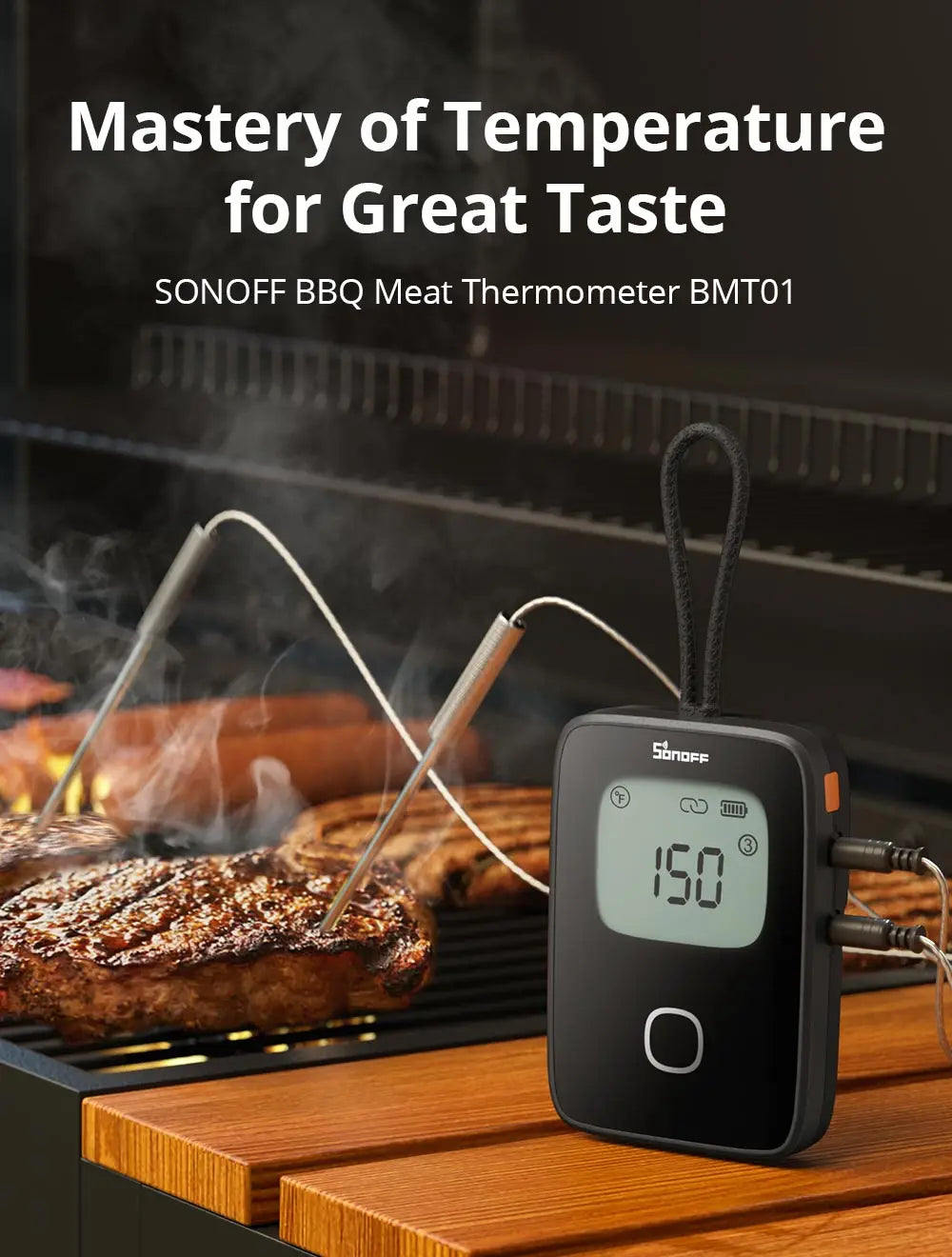 Freshora Smart Meat Thermometer – Precision Cooking Made Easy