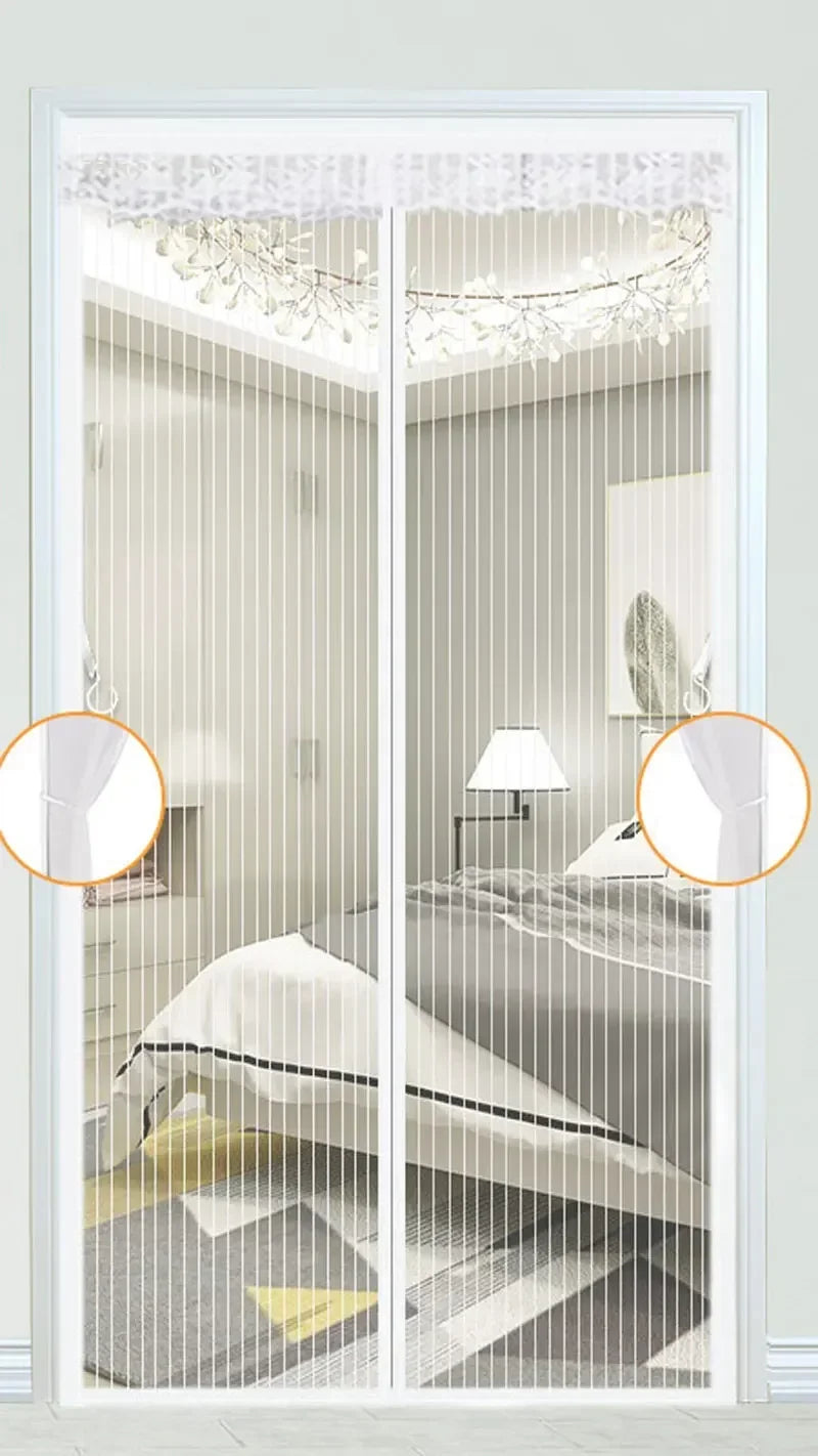 Magnetic Screen Door Mesh – Keep Bugs Out Instantly