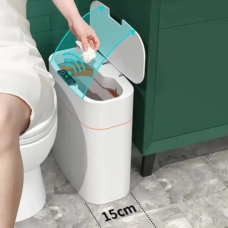 Touchless Smart Trash Can – Modern Home Edition