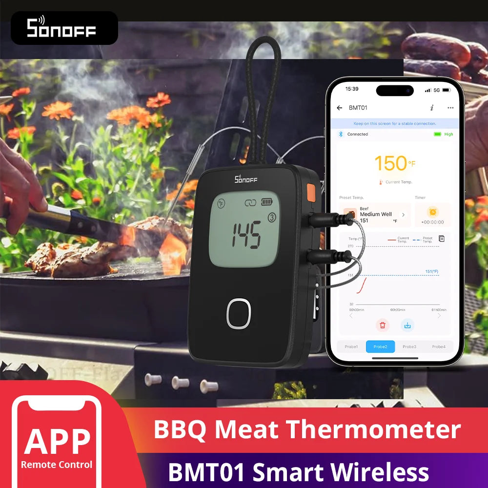 Freshora Smart Meat Thermometer – Precision Cooking Made Easy