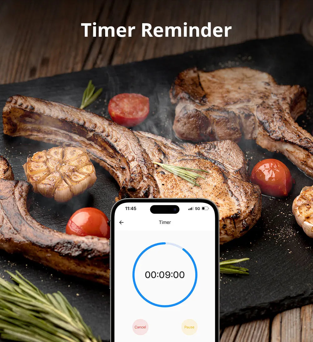 Freshora Smart Meat Thermometer – Precision Cooking Made Easy