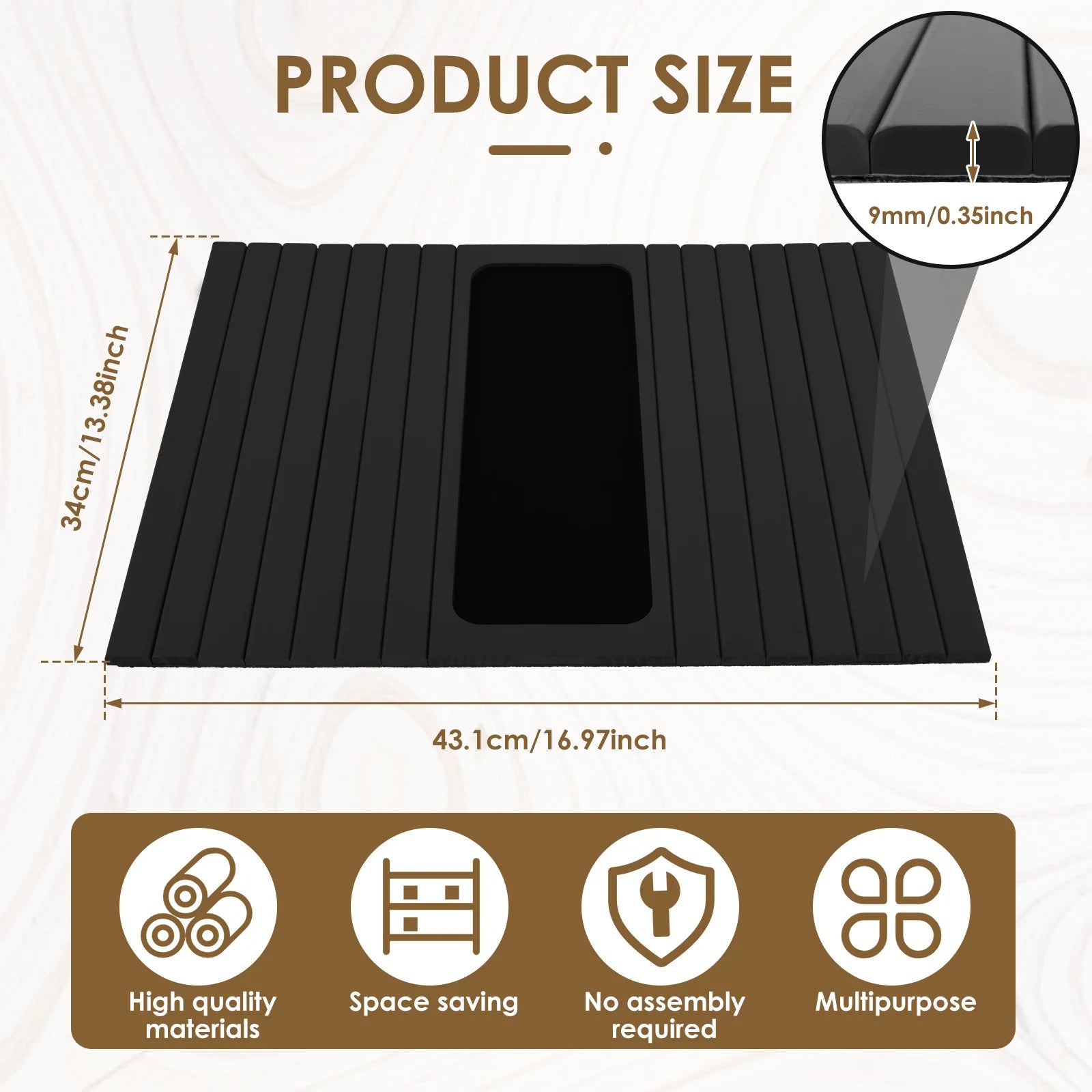 Sofa Arm Tray – No-Spill Couch Organizer