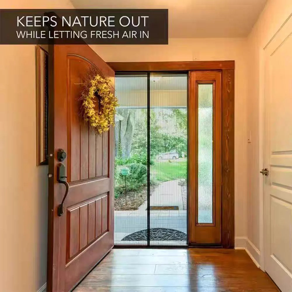 Magnetic Screen Door Mesh – Keep Bugs Out Instantly