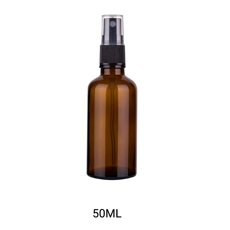 Freshora Amber Glass Spray Bottle Set