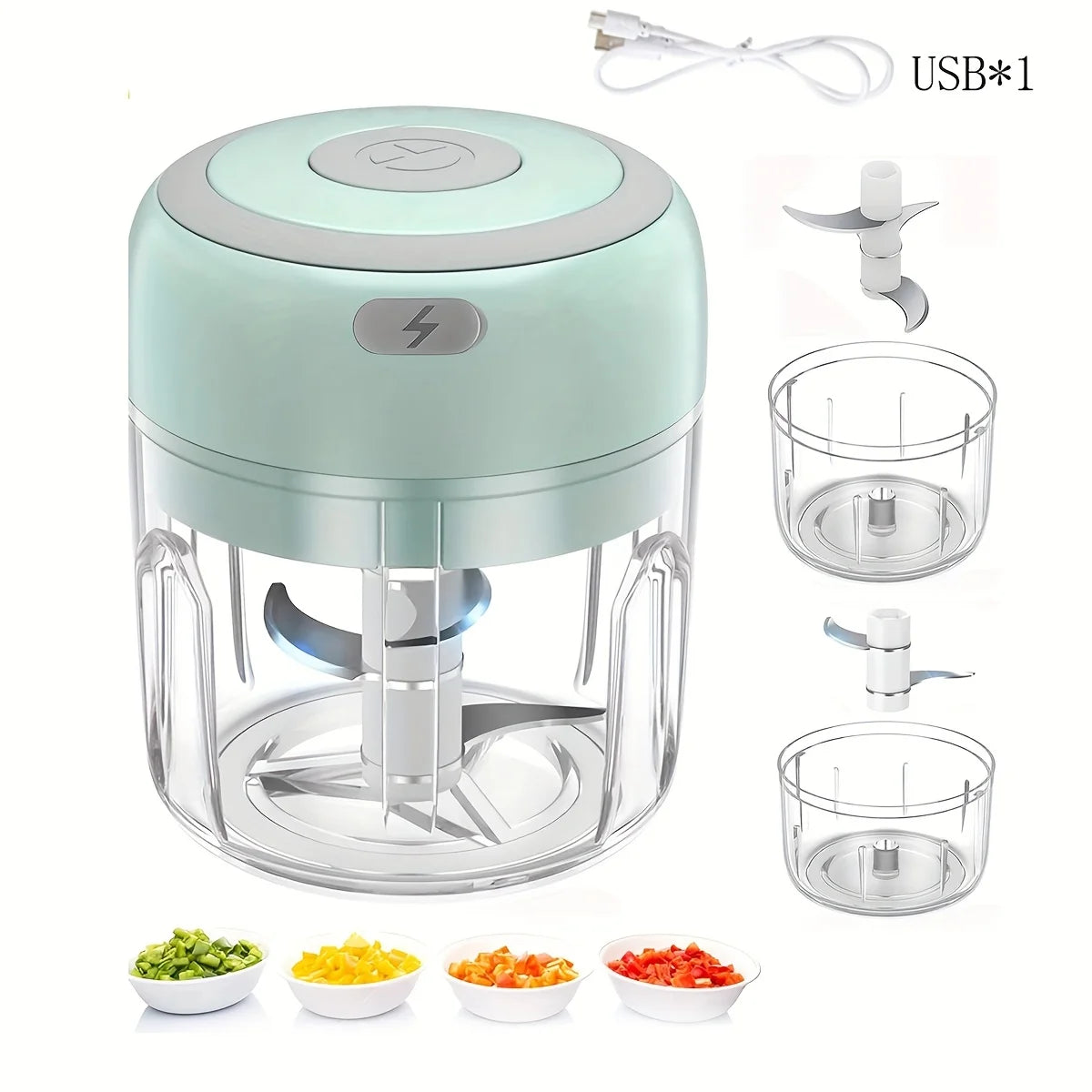 Freshora Mini Chop Pro – Portable Food Processor