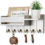 Entryway Key & Mail Organizer Shelf