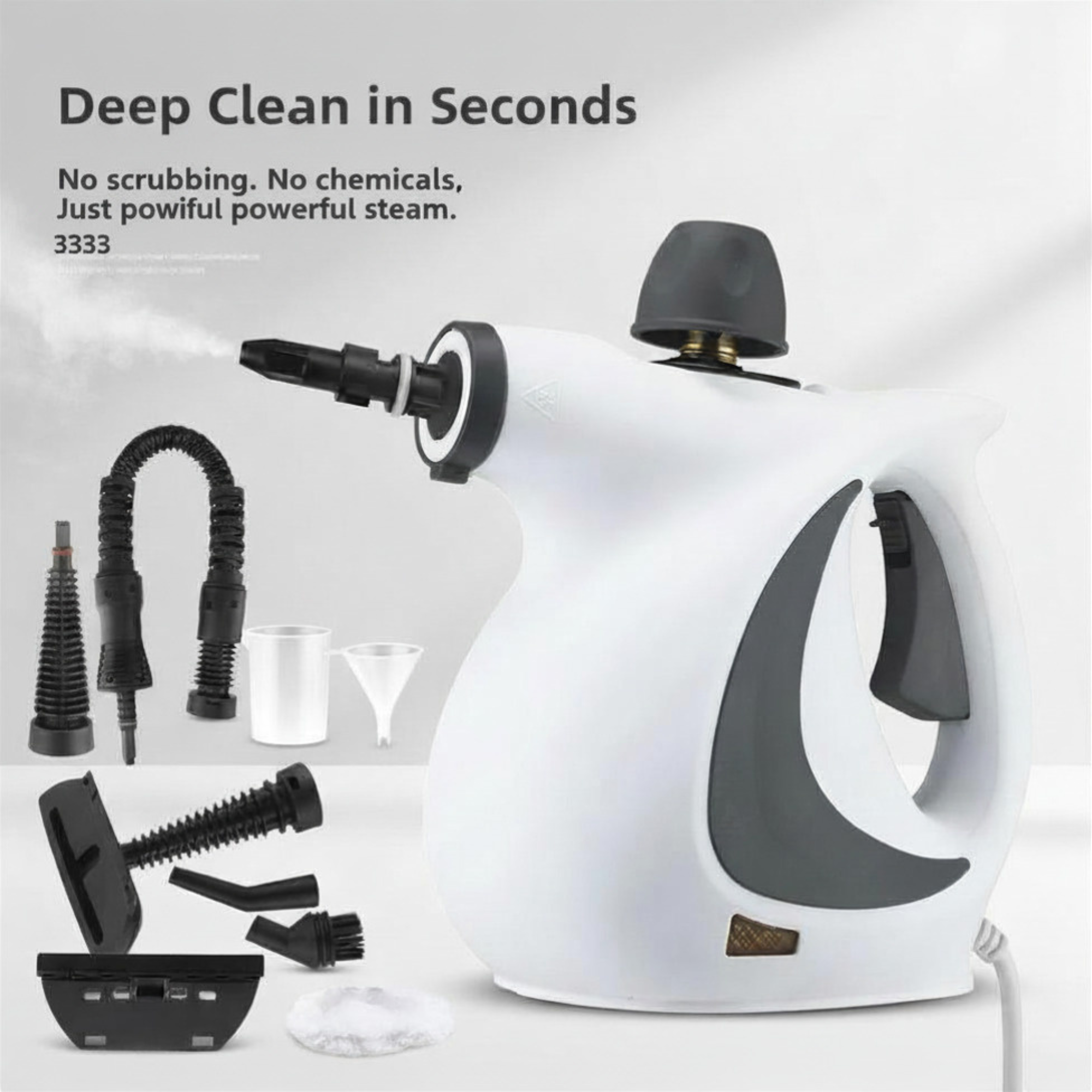 Portable High-Pressure Steam Cleaner for Deep Home Cleaning