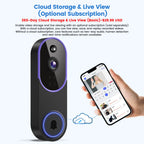 Freshora SmartGuard Door Camera™ – HD Wireless Security with Motion Detection